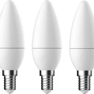 Lâmpada LED Ok Okled-E14-5.8w E14 6W pack 3 unidades
