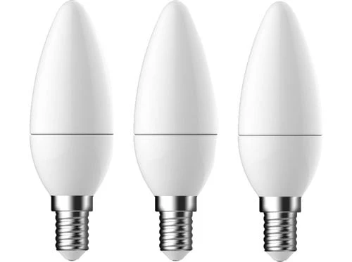 Lâmpada LED Ok Okled-E14-5.8w E14 6W pack 3 unidades