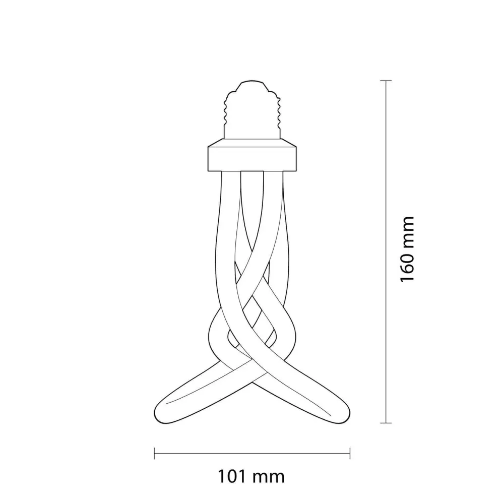 Lâmpada LED Plumen 001