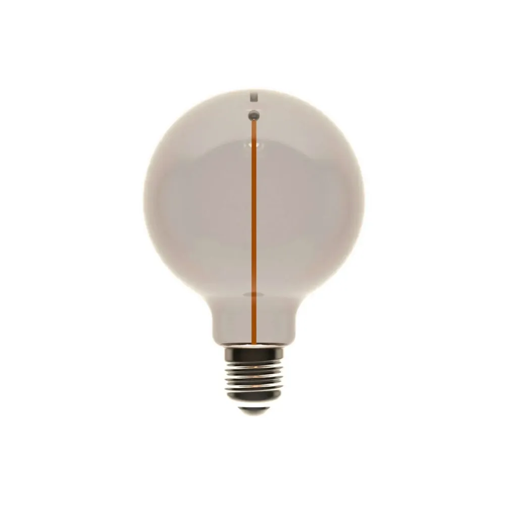 Lâmpada LED Smoky Magnetic Deco Line Globo G95 2,2W 60Lm E27 1800K - F04
