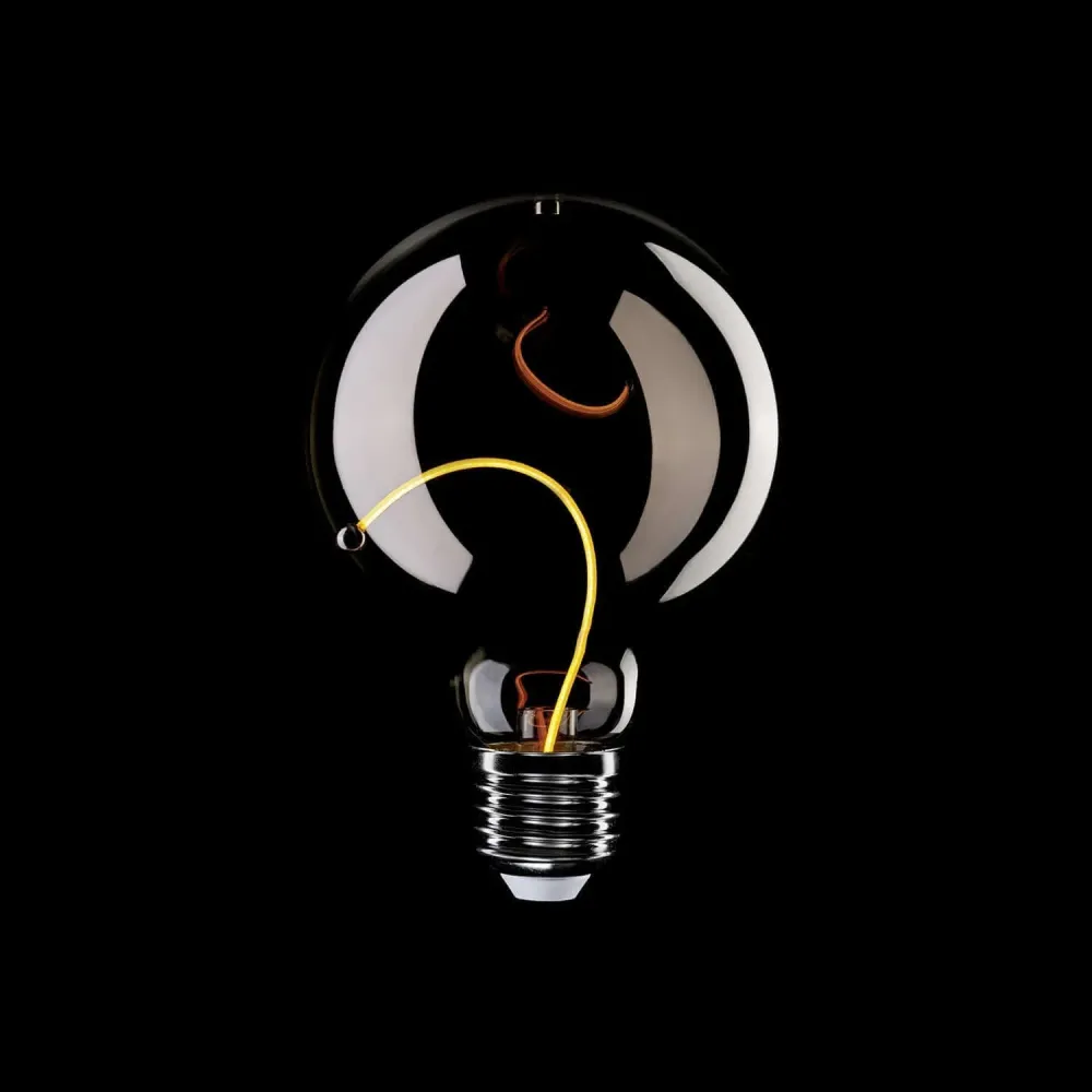 Lâmpada LED Smoky Magnetic Deco Line Globo G95 2,2W 60Lm E27 1800K - F04