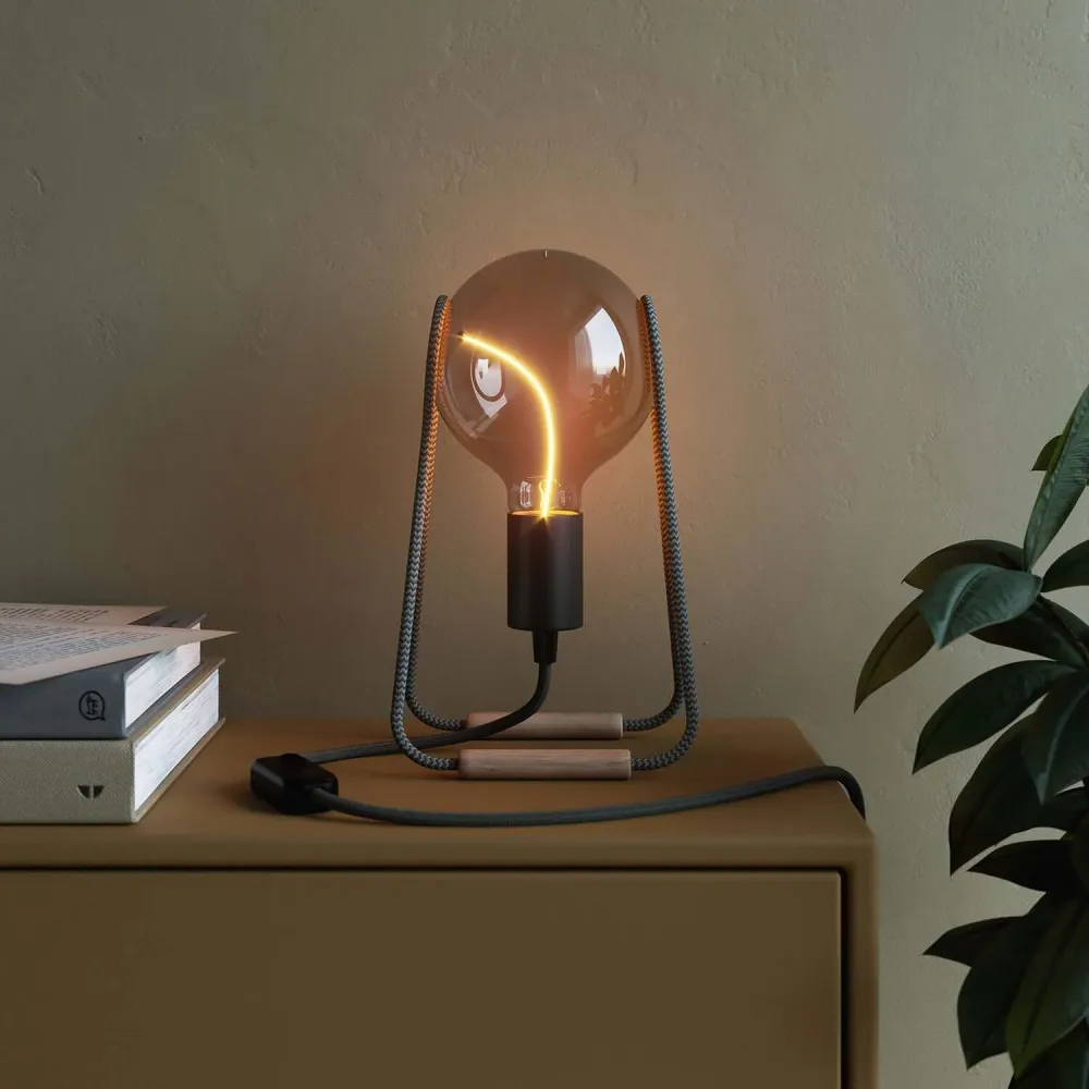 Lâmpada LED Smoky Magnetic Deco Line Globo G125 2,8W 90Lm E27 1800K - F05