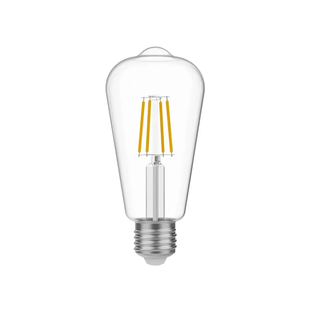 Lâmpada LED Transparente Edison ST64 4W 470Lm E27 2700K - E03