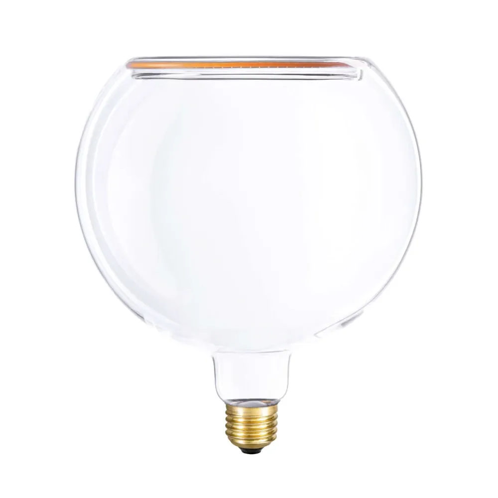 Lâmpada LED Transparente Ghost Line CRI 90 G200 5W 350Lm E27 2200K Regulável - G06