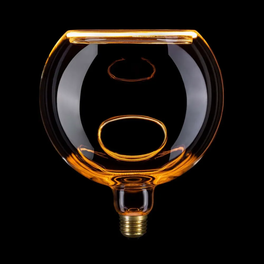 Lâmpada LED Transparente Ghost Line CRI 90 G200 5W 350Lm E27 2200K Regulável - G06