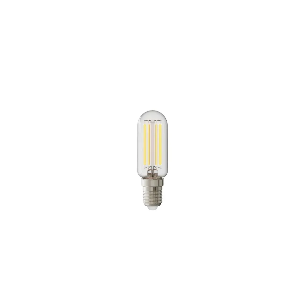 Lâmpada LED Transparente Linea 5V Tubular T25 1,8W 160Lm E14 2500K Dimerizável - B07
