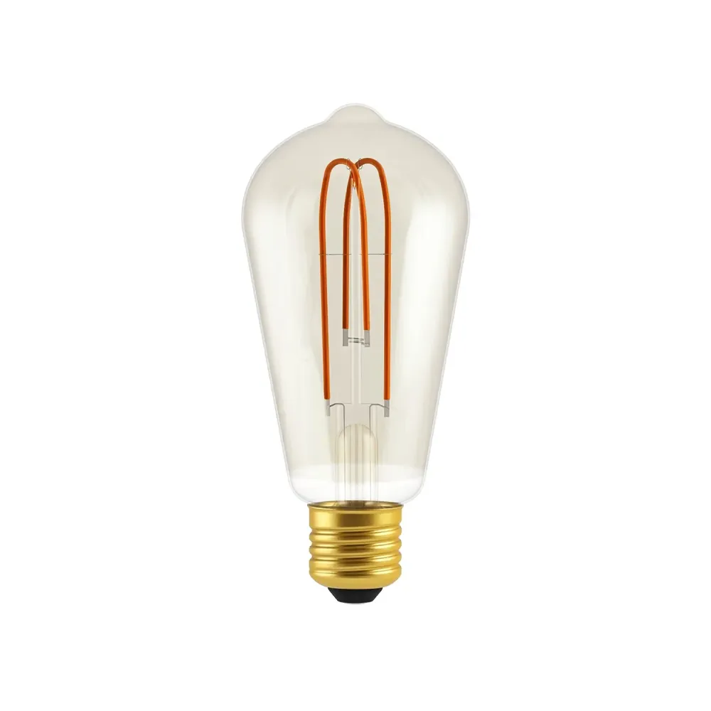 Lâmpada LED Transparente ST21 5,5 W 250 lm E26 2200K Dimerizável - Lâmpada Clássica Edison