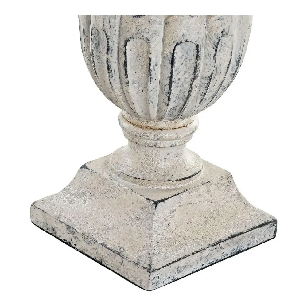 Lâmpada de mesa DKD Home Decor Creme Resina 220 V 60 W 38 x 38 x 73 cm