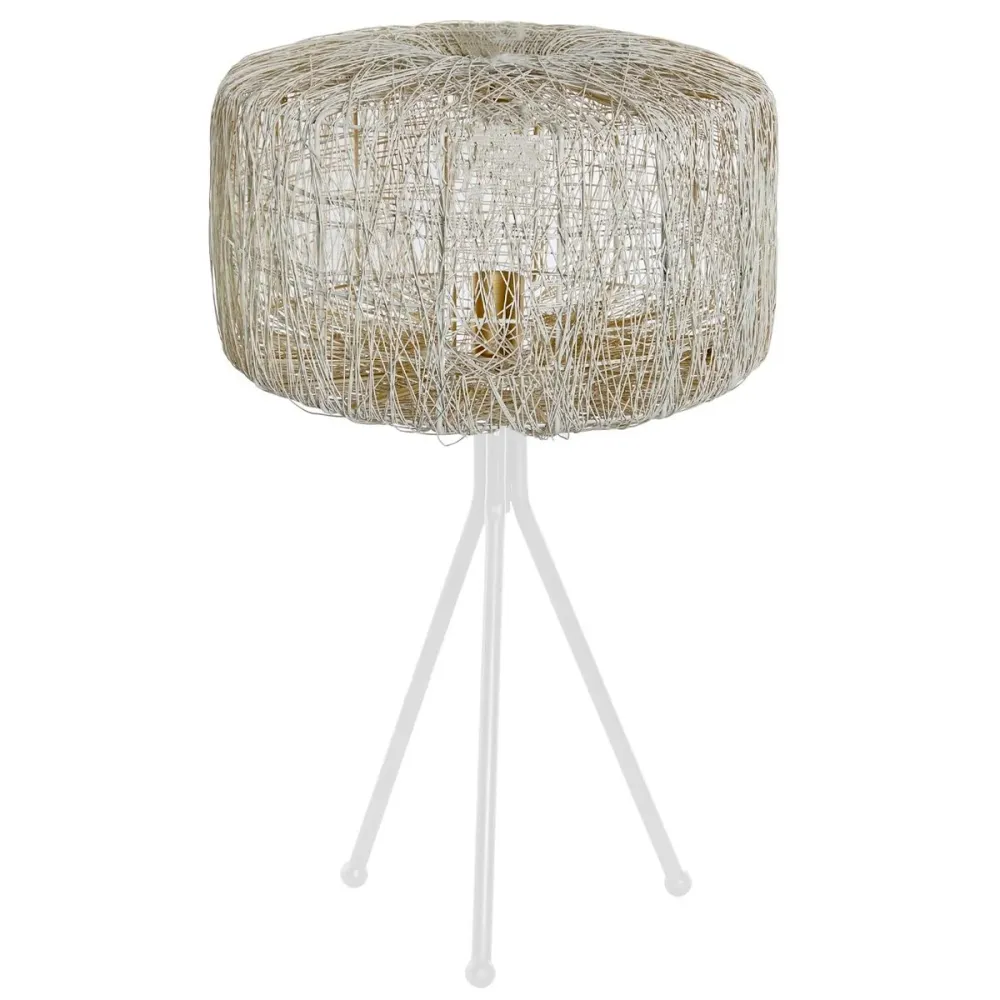Lâmpada de mesa DKD Home Decor Metal Branco 220 V 50 W 33 x 33 x 50 cm