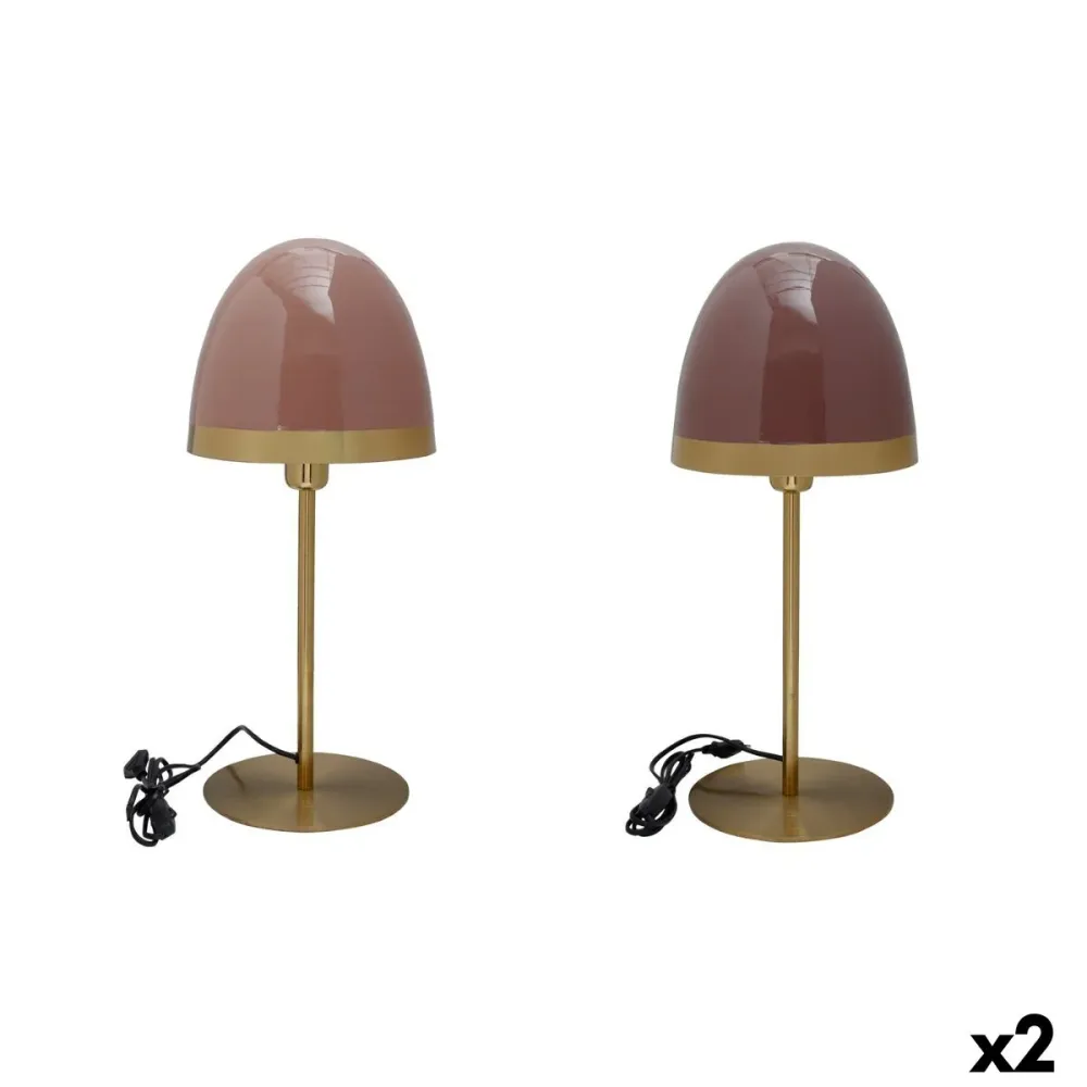 Lâmpada de mesa DKD Home Decor Metal Moderno (23 x 23 x 55 cm) (2 Unidades)