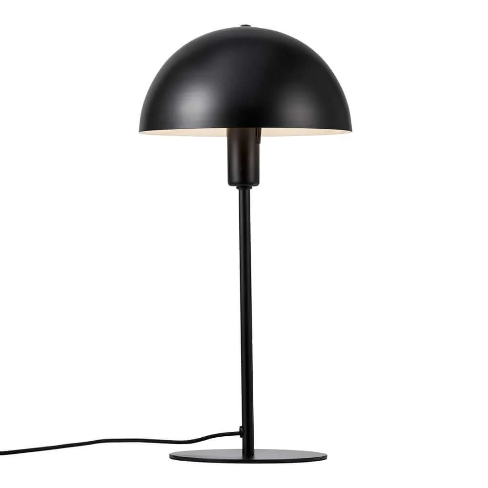 Lâmpada de mesa Ellen preto