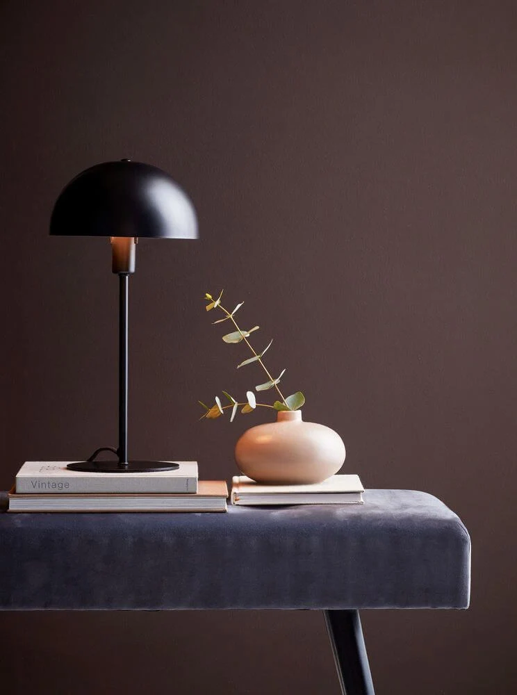 Lâmpada de mesa Ellen preto
