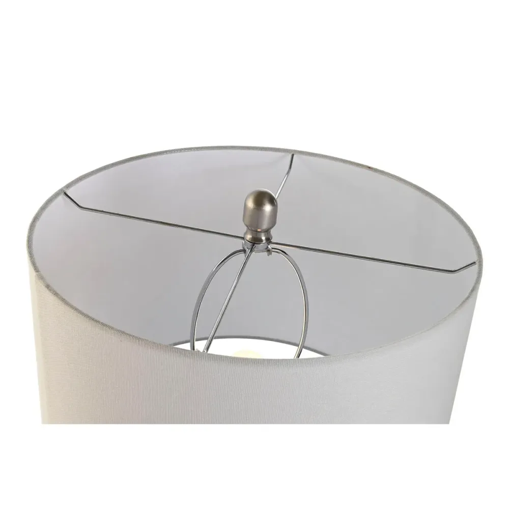 Lâmpada de mesa Home ESPRIT Azul Branco Cristal 50 W 220 V 40 x 40 x 66 cm