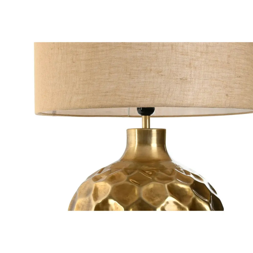 Lâmpada de mesa Home ESPRIT Dourado Alumínio 50 W 220 V 42 x 42 x 66 cm