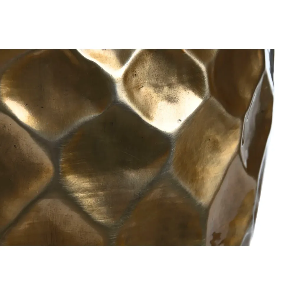 Lâmpada de mesa Home ESPRIT Dourado Alumínio 50 W 220 V 42 x 42 x 66 cm