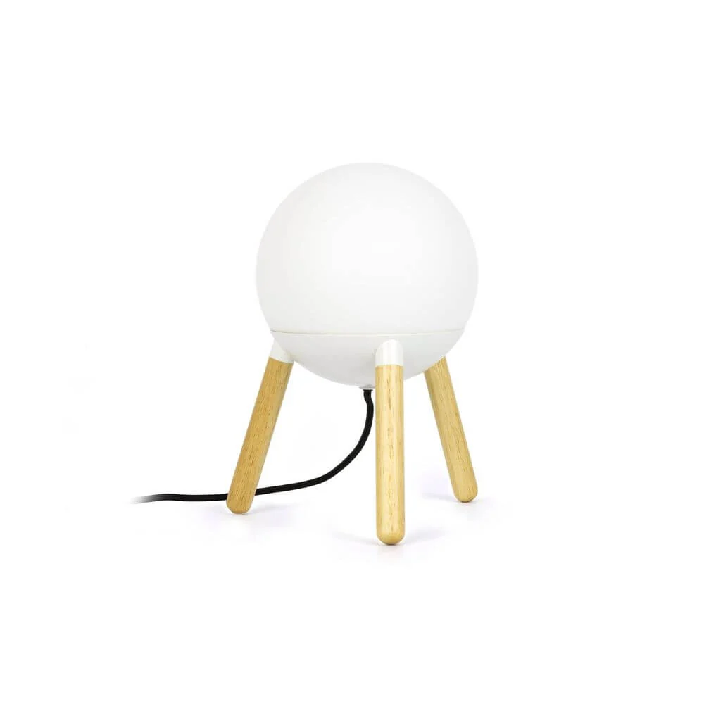 Lâmpada de mesa Mina Branca - Prêmio Reddot 2018