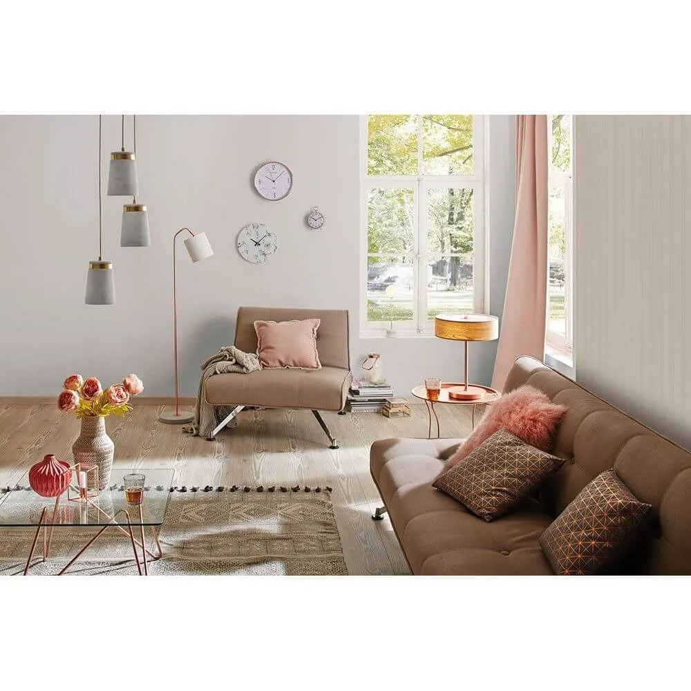 Lâmpada neordânica liska holz stick lâmpada de 3 chama Chrome