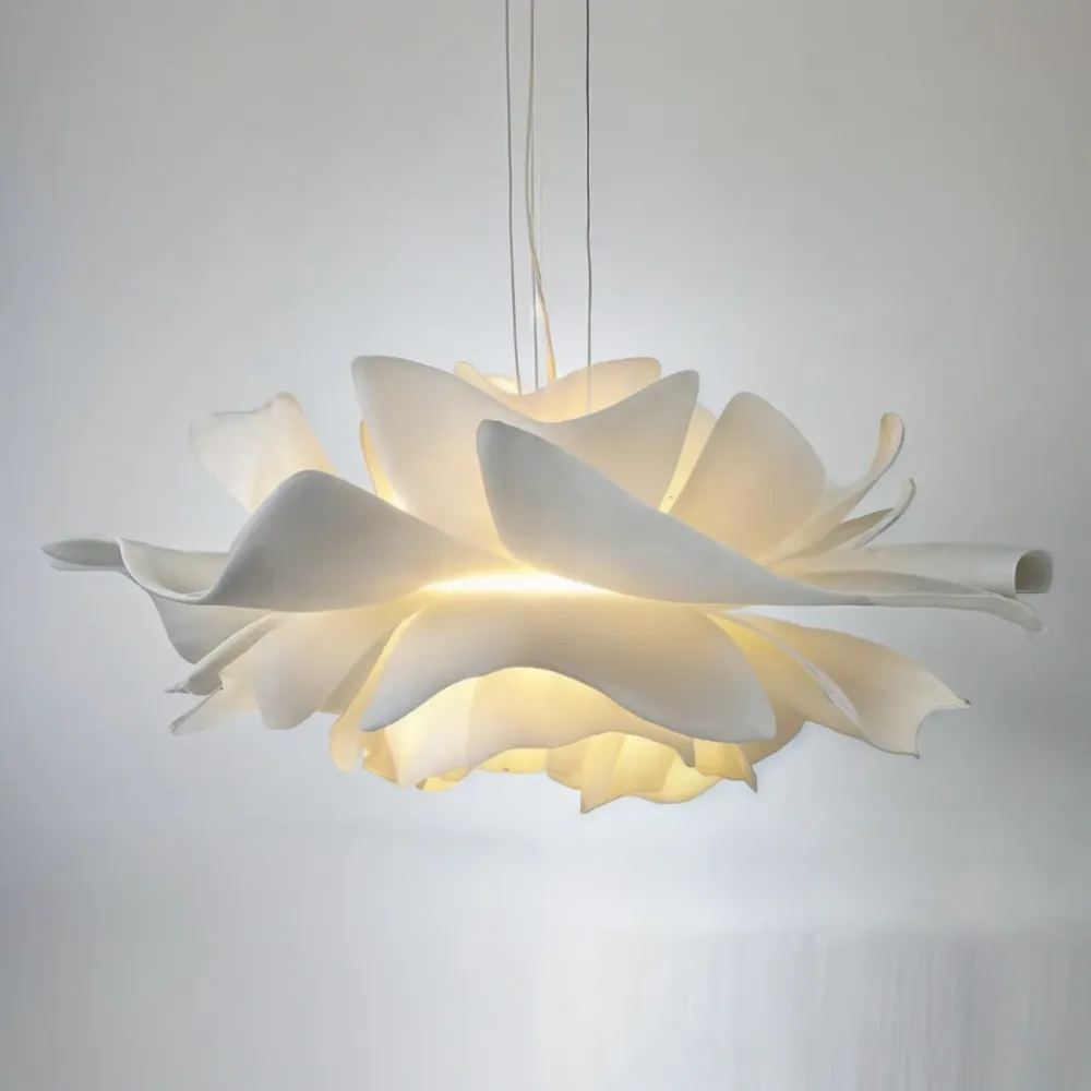 Lâmpada de Papel - Elegante Candeeiro de Teto Feito à Mão