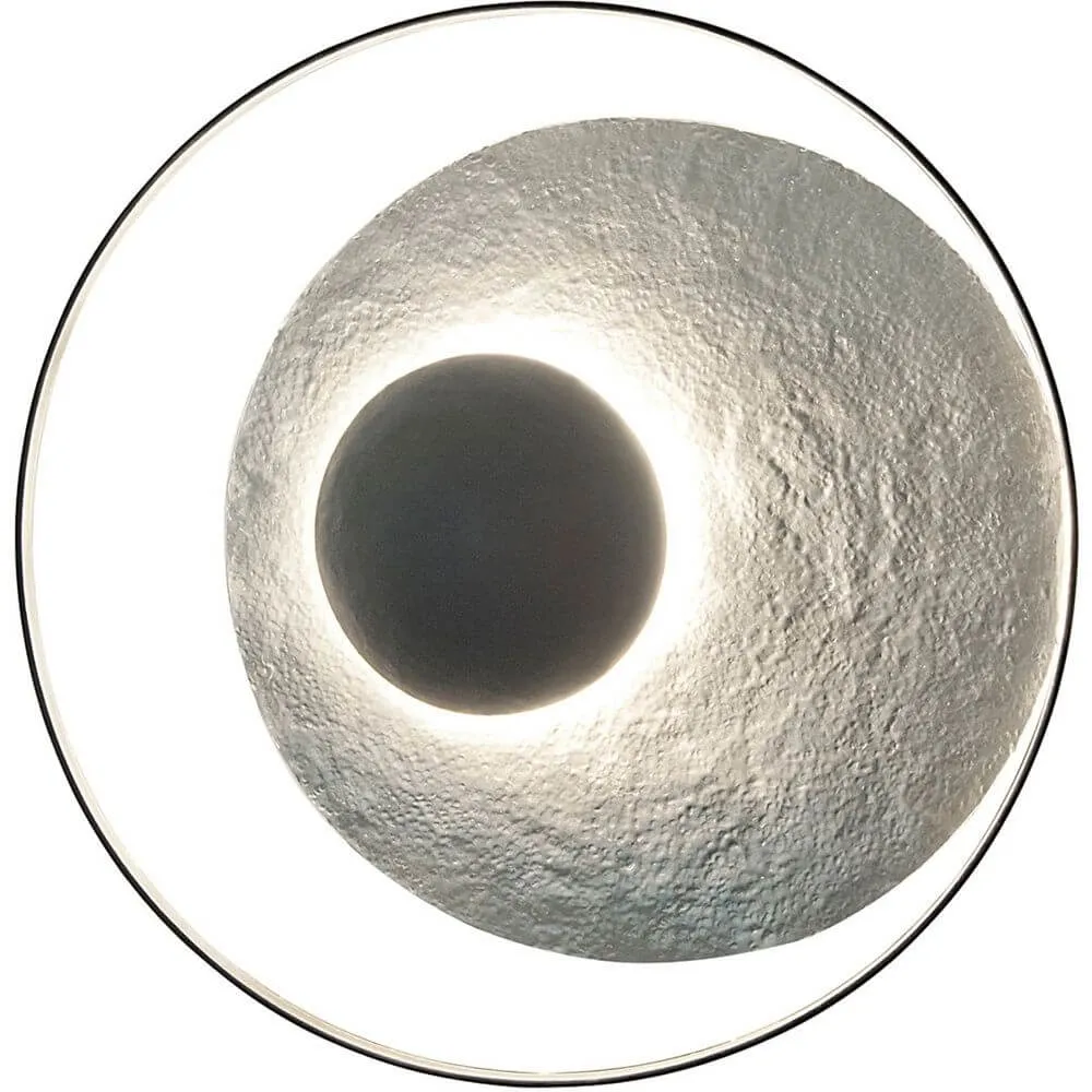 Lâmpada de parede 3-chama Satellite Iron Silver Black