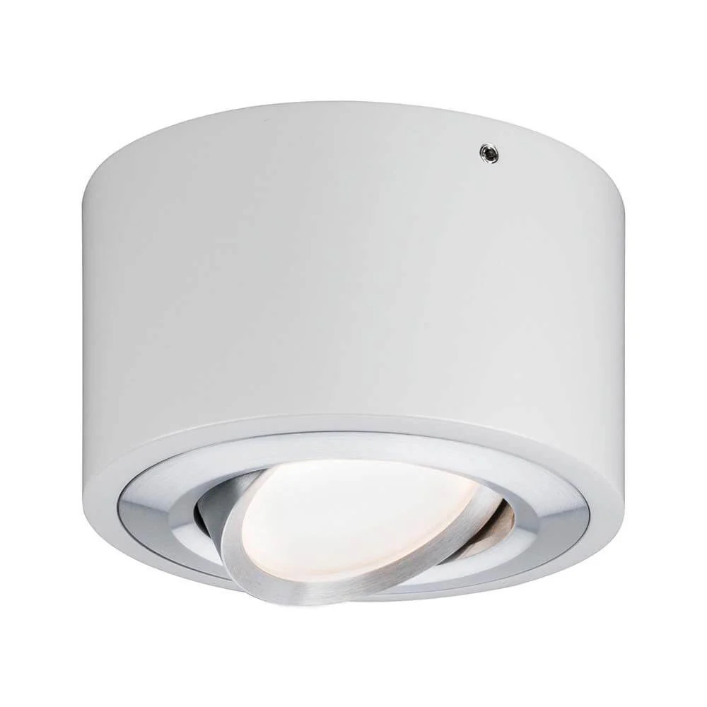Lâmpada de parede Argun LED 1x4.8w de alumínio branco escovado