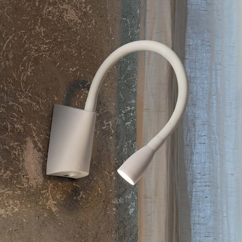 Lâmpada de parede ganso ap1 branco