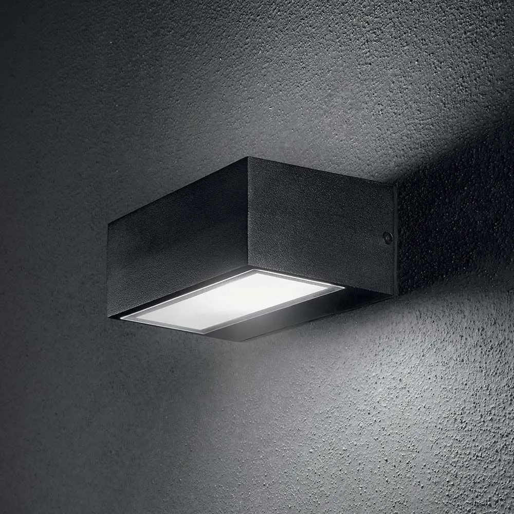 Lâmpada de parede gêmeo AP1 preto