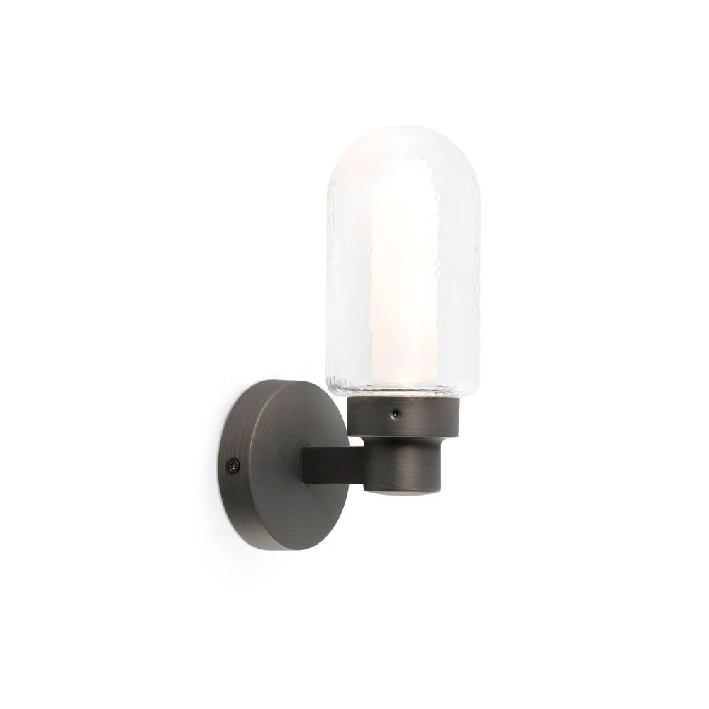 Lâmpada de parede LED Brume 3W 2700K IP44 Bronze