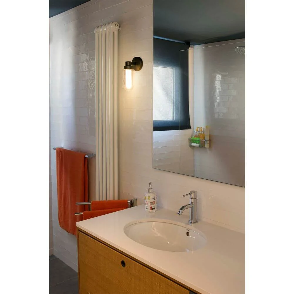 Lâmpada de parede LED Brume 3W 2700K IP44 Bronze
