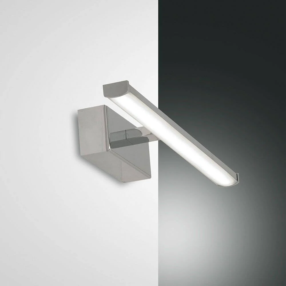 Lâmpada de parede led nala ip44 540lm Chrome