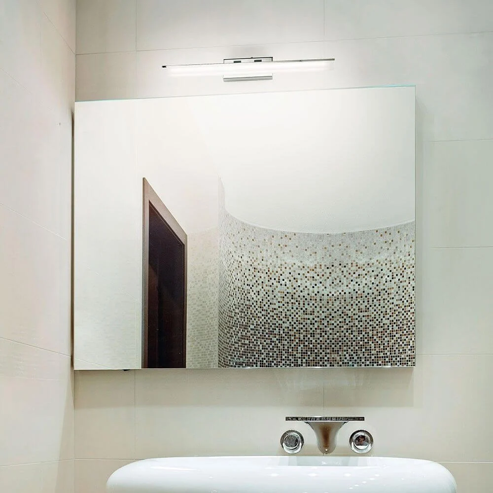 Lâmpada de parede led nala ip44 540lm Chrome