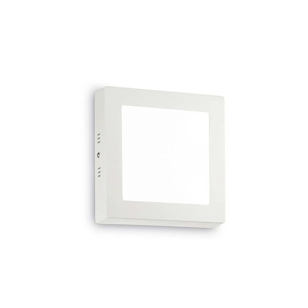 Lâmpada de parede universal 12w quadrado branco