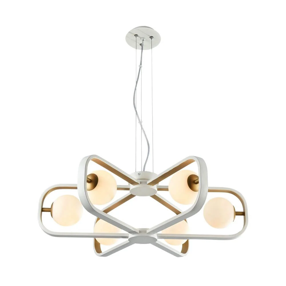 Lâmpada pendente de Avola 6-Flame