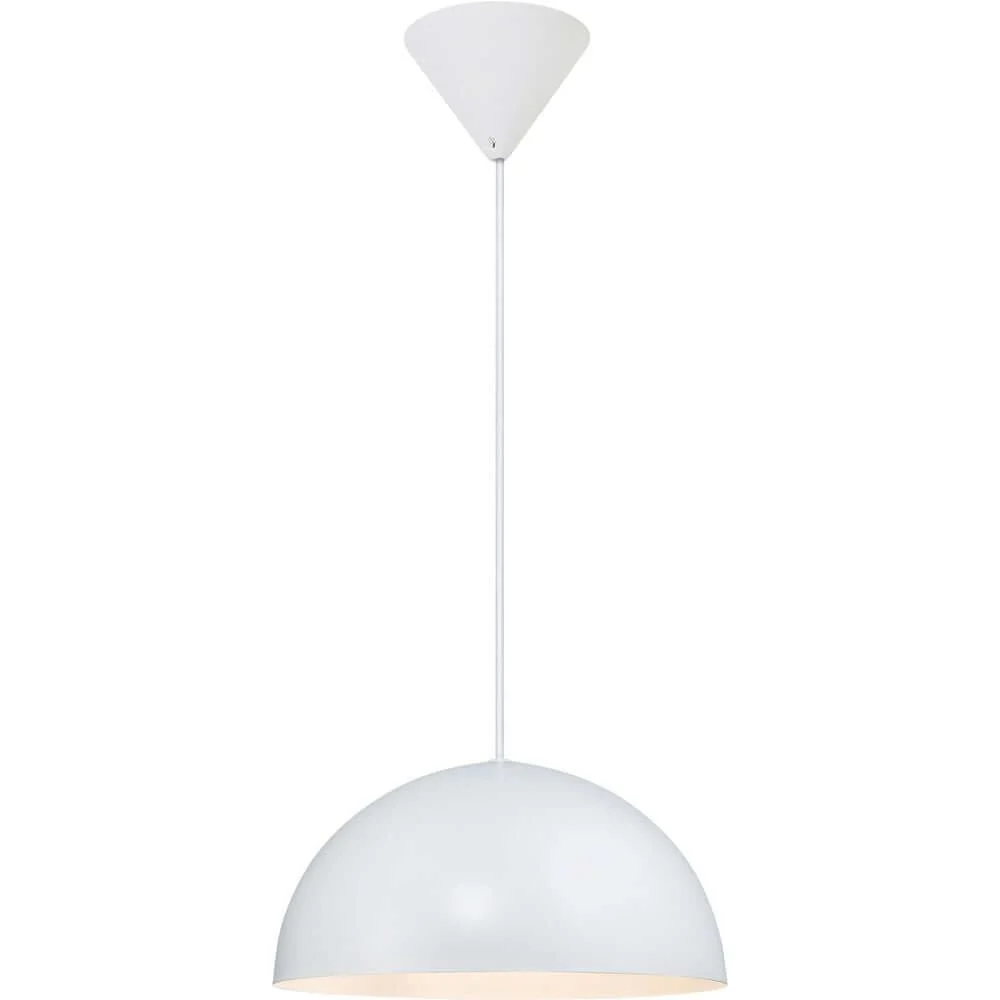 Lâmpada pendurada Ellen 30 Branco