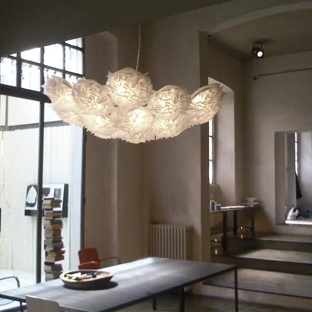 Lâmpada de penduramento SLAMP Veli 7 folhagem