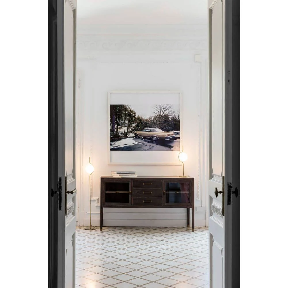 Lâmpada de piso LED Le Vita 6W 2700K Colors de ouro