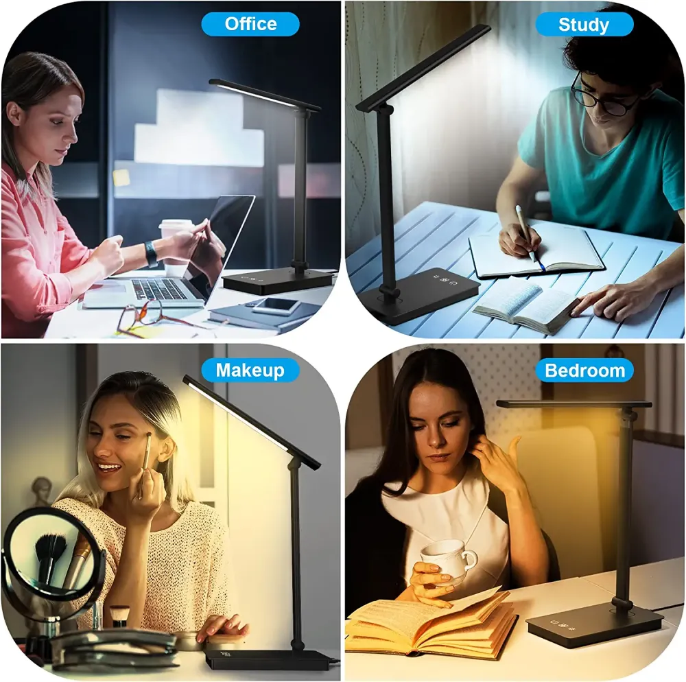 Lâmpada de Secretária LED LeesLicht para o Local de Trabalho Moderno