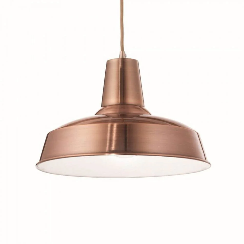 Lâmpada de suspensão Moby SP1 cobre