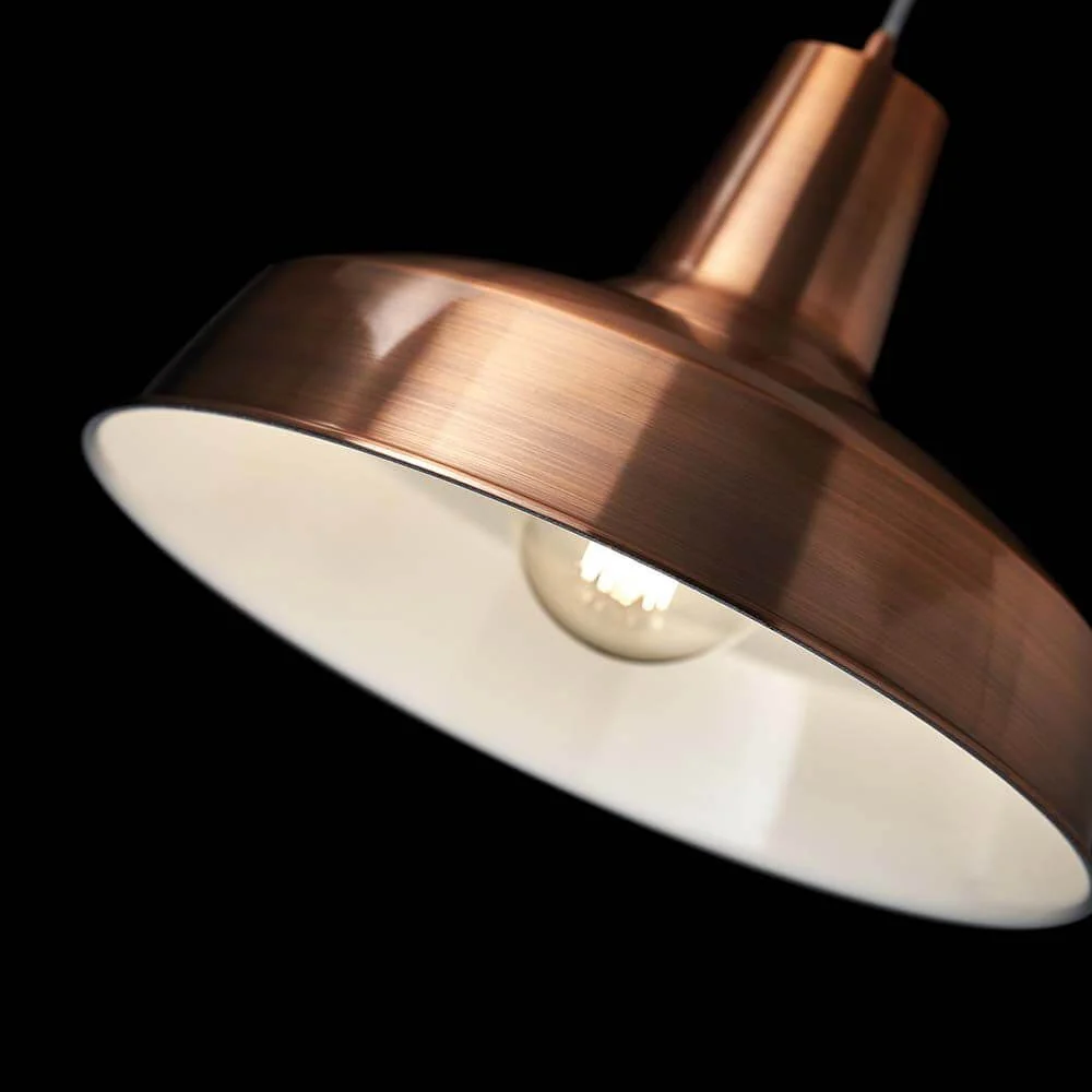 Lâmpada de suspensão Moby SP1 cobre