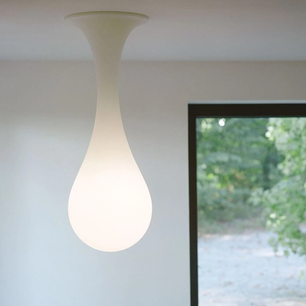 Lâmpada de teto Drop-1L 100 cm de luz líquida branca