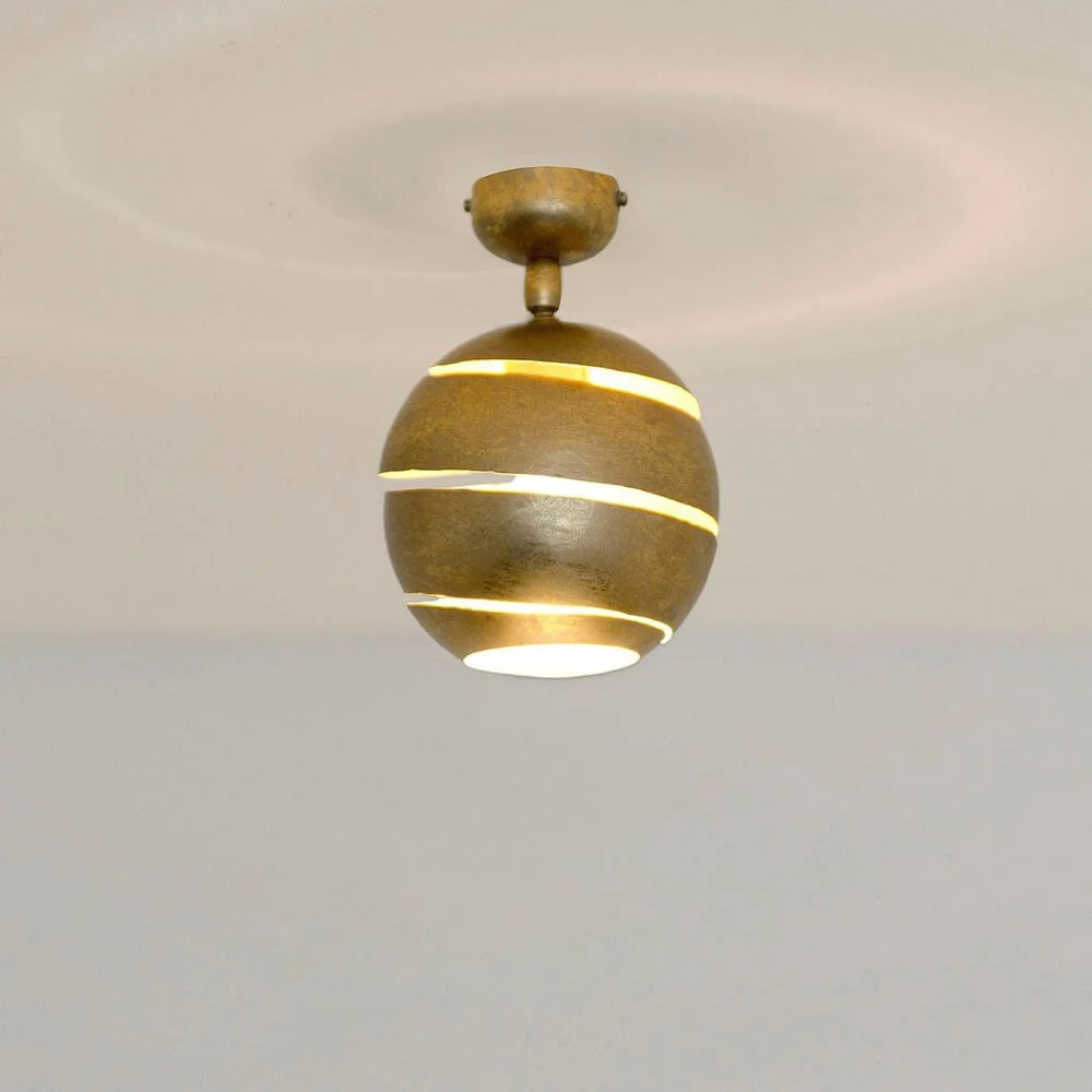 Lâmpada de teto Suopare Iron Gold