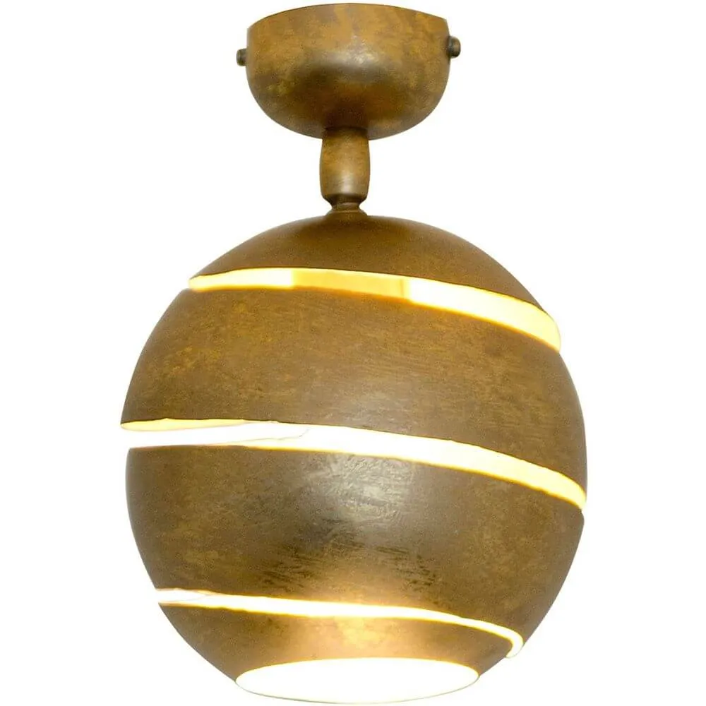 Lâmpada de teto Suopare Iron Gold