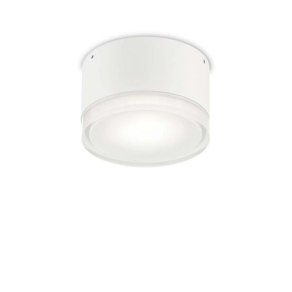 Lâmpada de teto urano pl1 pequeno branco