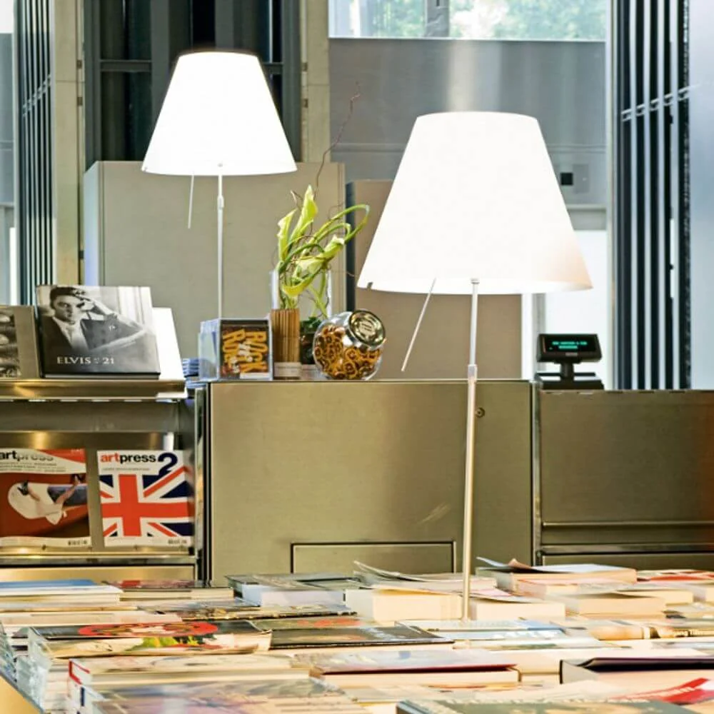 Luce Plan Floor Lamp Costanza com Sensor Dimmer D13 C
