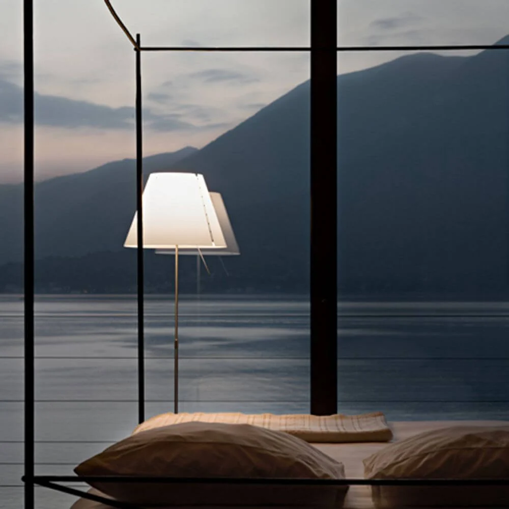 Luce Plan Floor Lamp Costanza com Sensor Dimmer D13 C