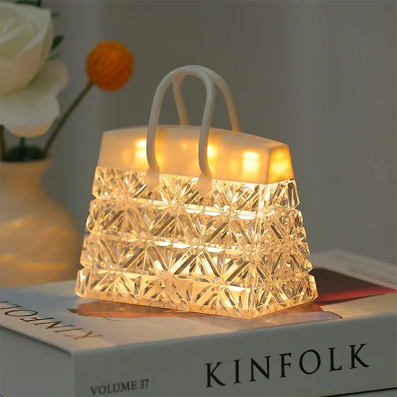 LumiBag - Candeeiro Noturno LED Regulável Criativo em Forma de Mala para Quarto e Sala de Estar