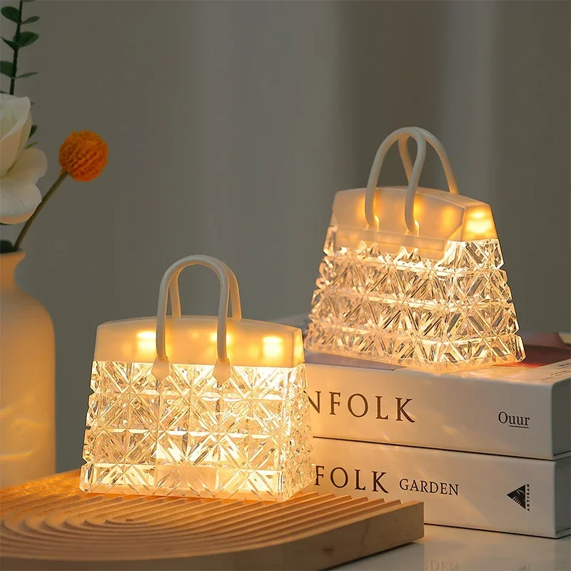 LumiBag - Candeeiro Noturno LED Regulável Criativo em Forma de Mala para Quarto e Sala de Estar