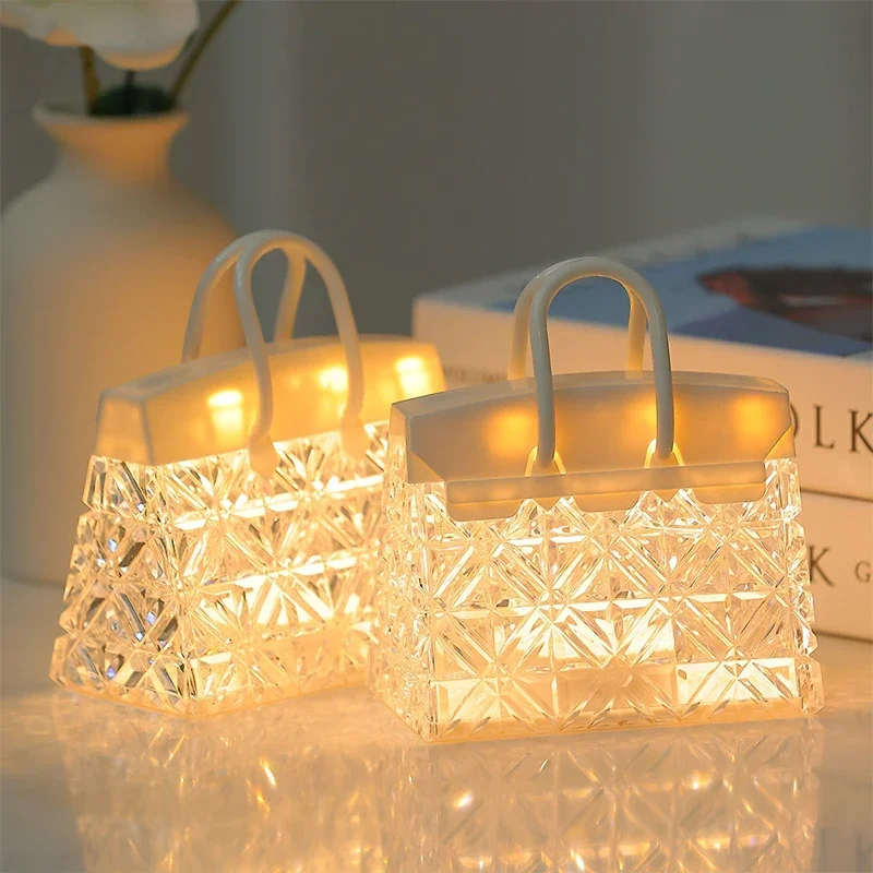 LumiBag - Candeeiro Noturno LED Regulável Criativo em Forma de Mala para Quarto e Sala de Estar