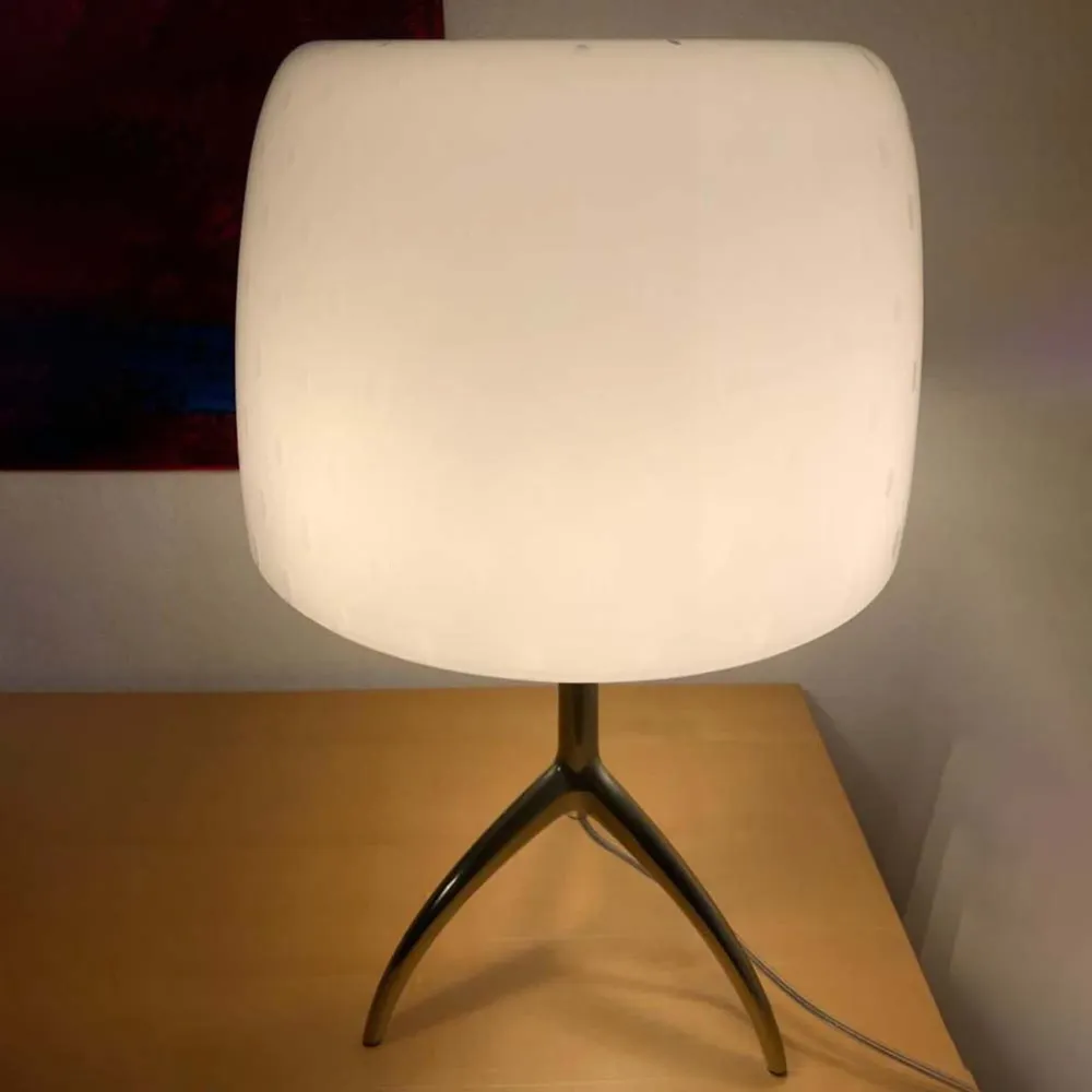 Lumiere 30th Grande Tavolo candeeiro de mesa branco