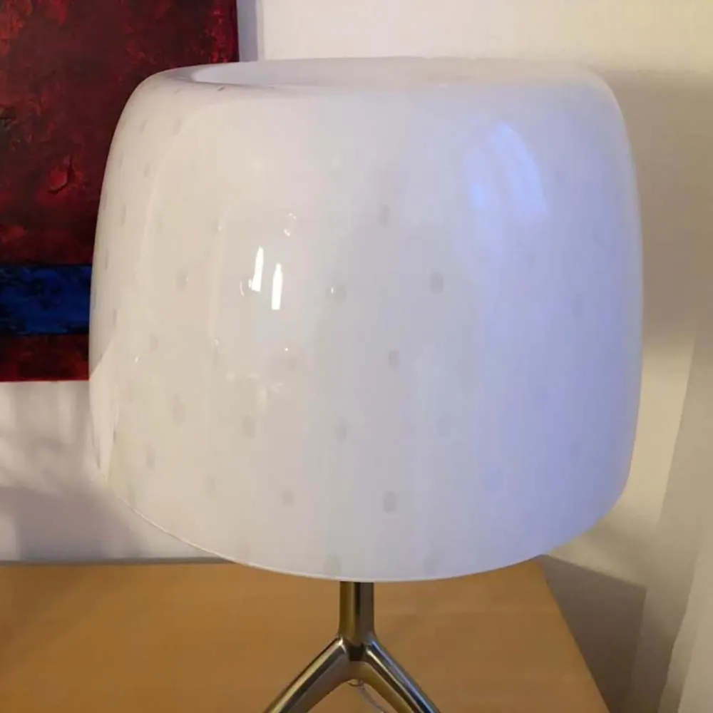 Lumiere 30th Grande Tavolo candeeiro de mesa branco