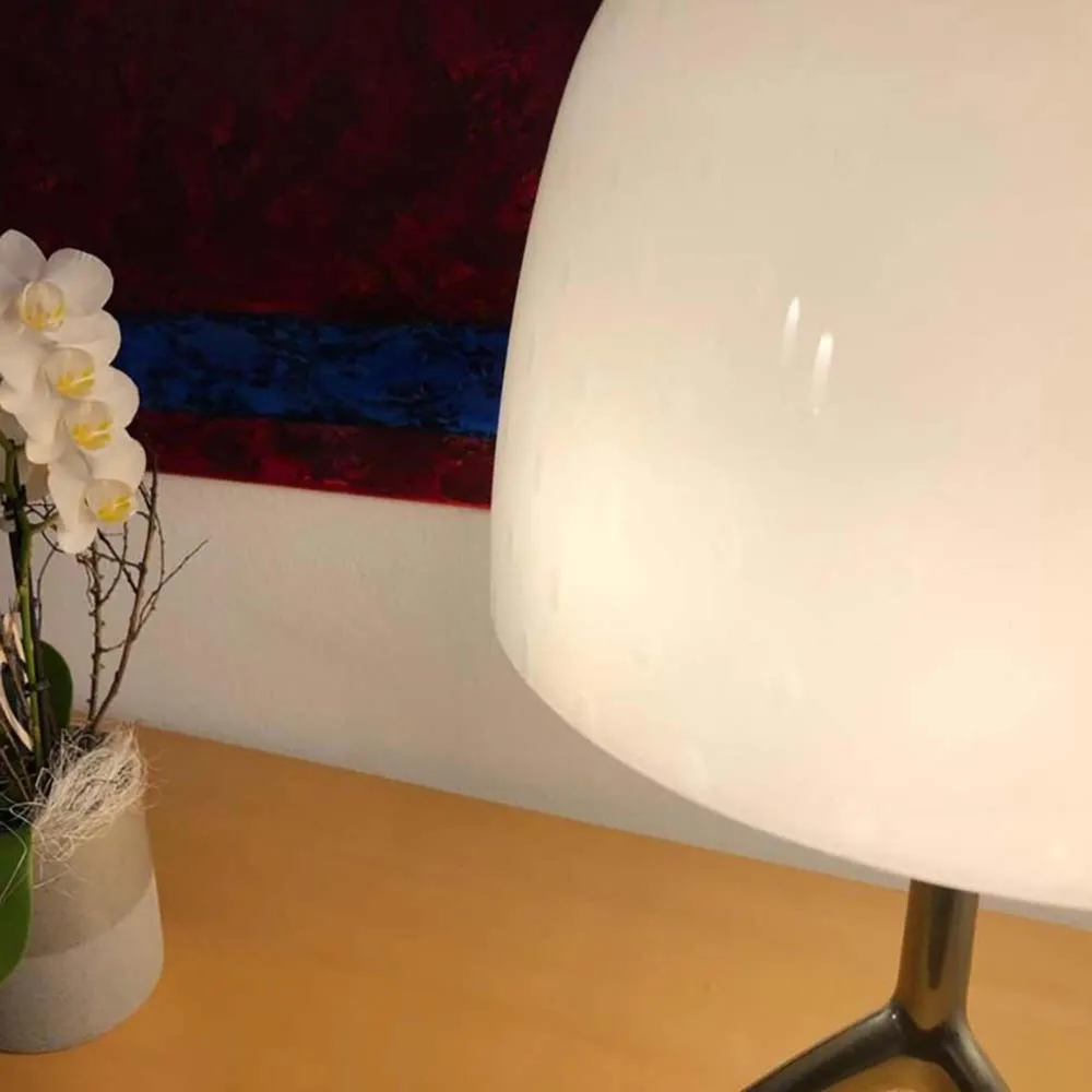Lumiere 30th Grande Tavolo candeeiro de mesa branco